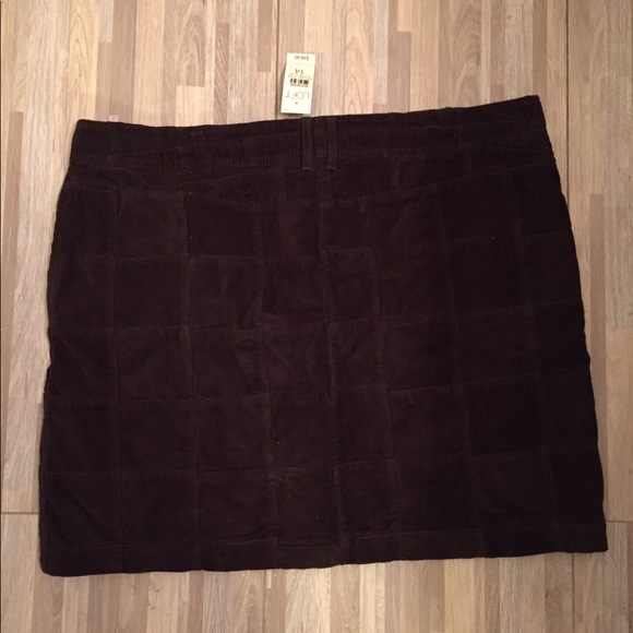 Corduroy skirt size 14. NWT - Picture 3 of 7